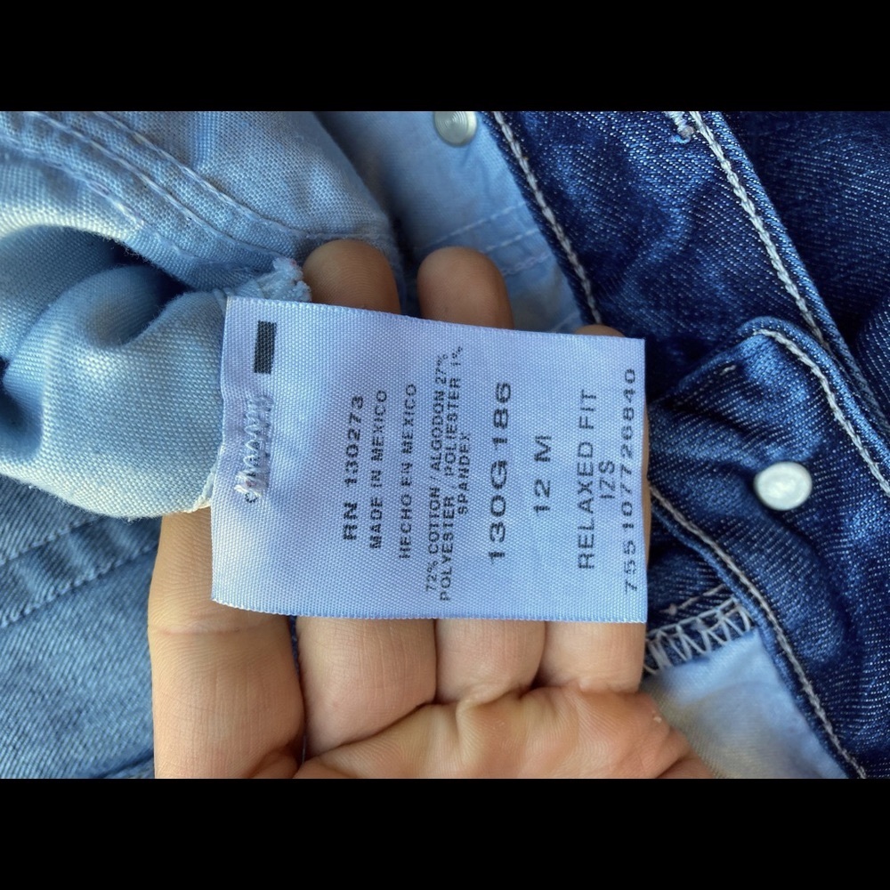 Lee Riders Relaxed fit size 12 - Picture 5 of 6